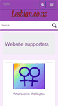 Mobile Screenshot of lesbian.co.nz