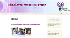 Desktop Screenshot of charlottemuseum.lesbian.net.nz